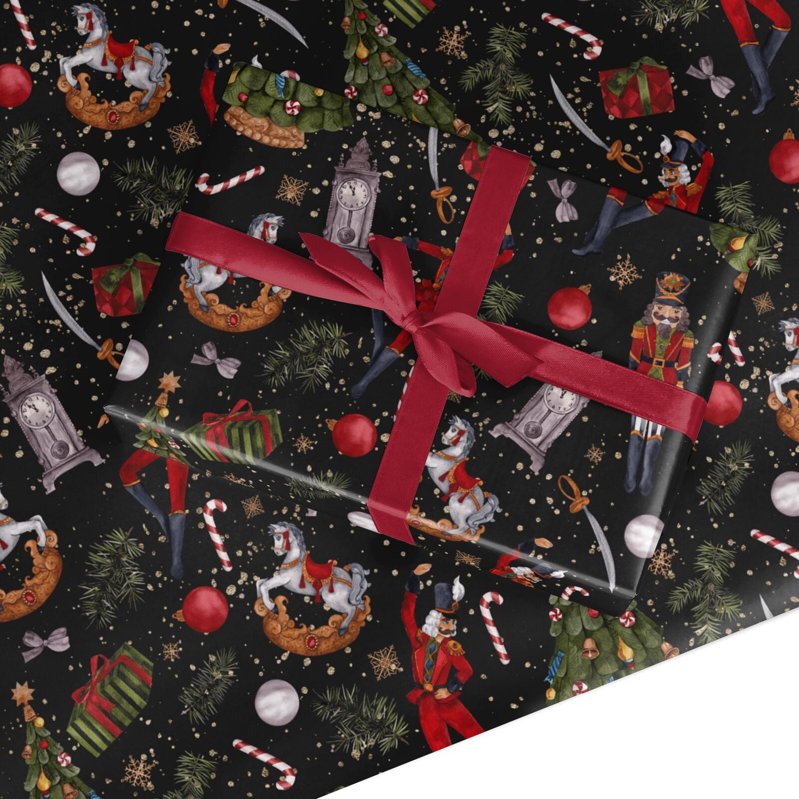 Christmas Nutcracker Custom Wrapping Paper