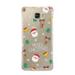 Christmas Pattern Samsung Galaxy A9 2016 Case on gold phone