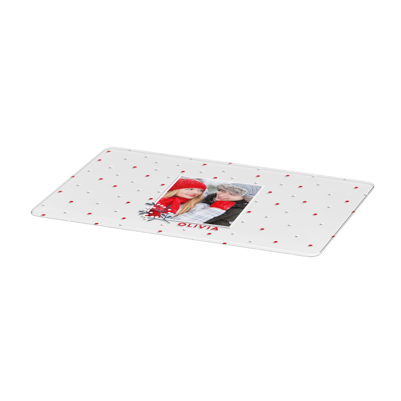 Christmas Personalised Photo Apple MacBook Case Only
