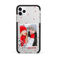 Christmas Personalised Photo Apple iPhone 11 Pro Max in Silver with Black Impact Case