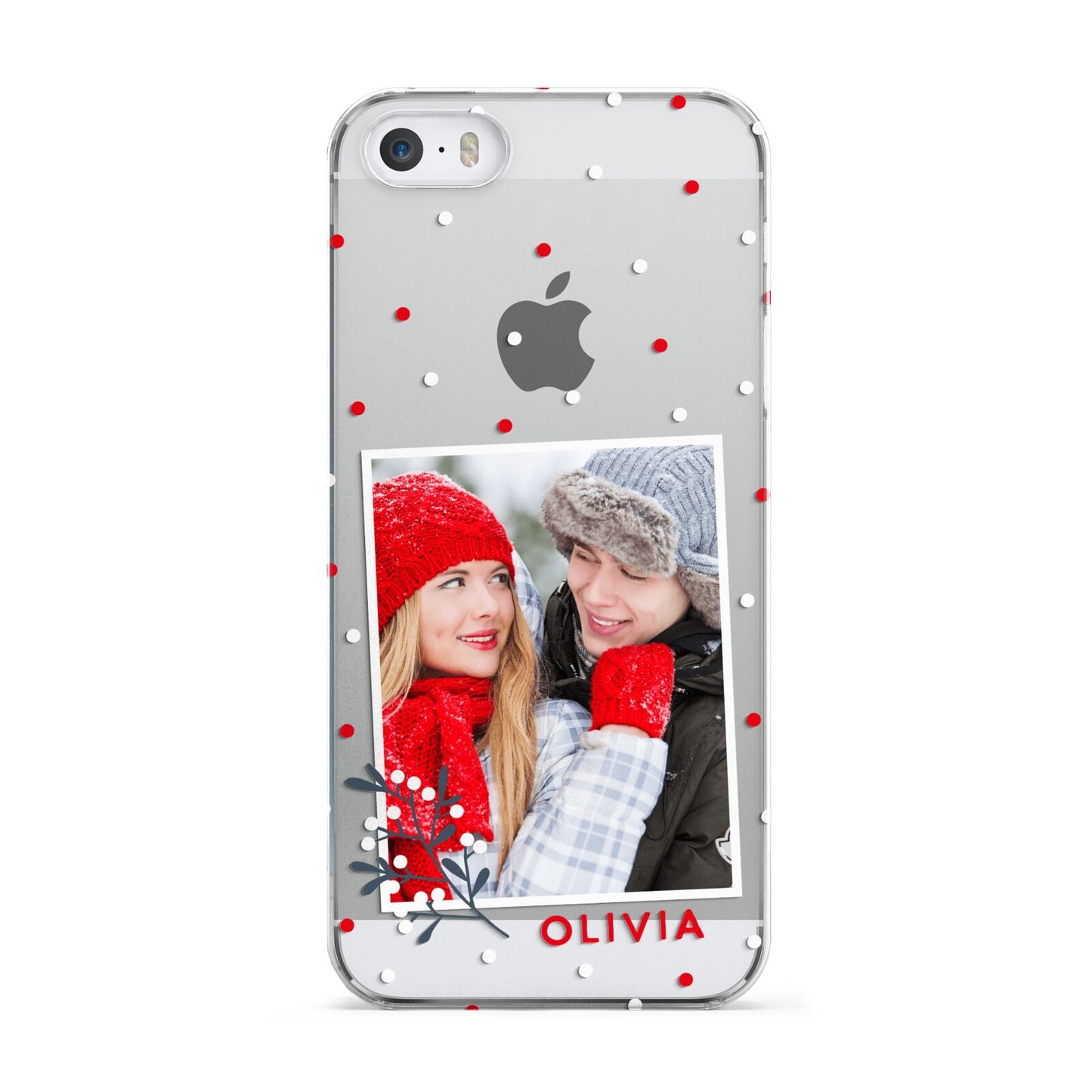 Christmas Personalised Photo Apple iPhone 5 Case