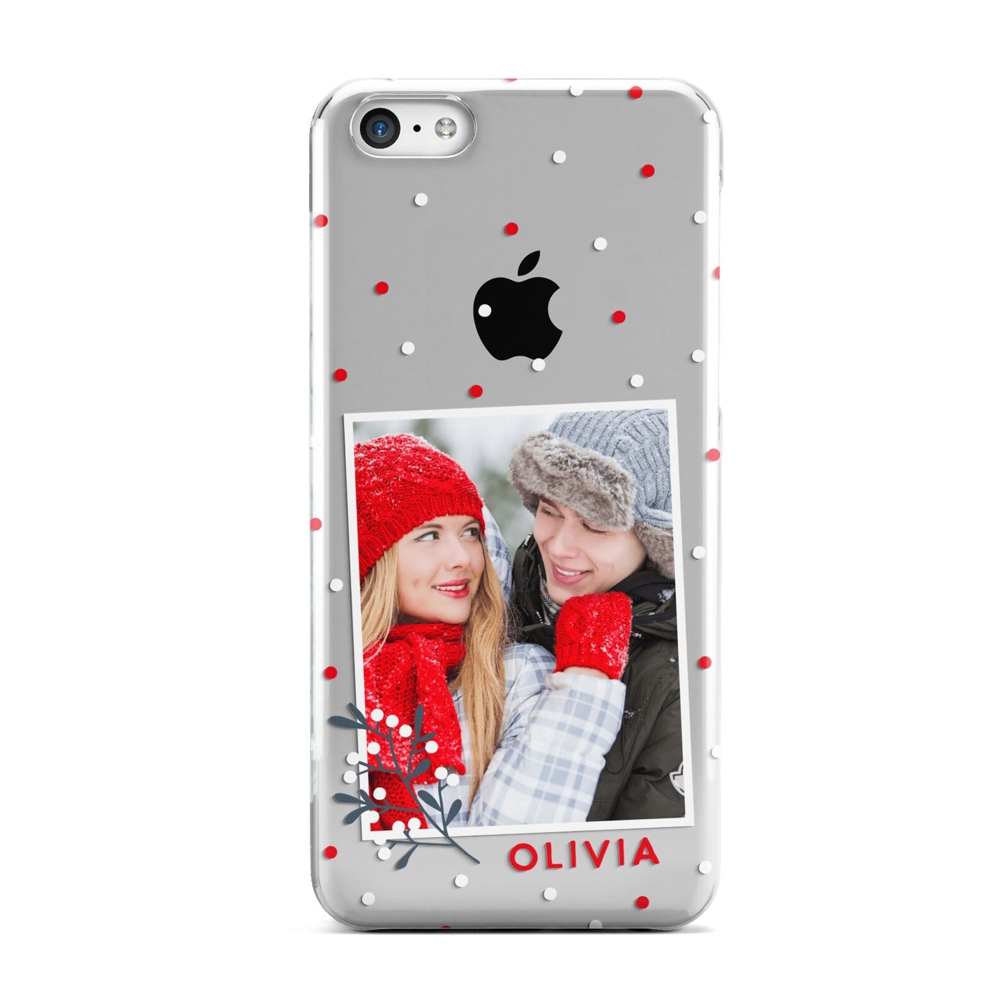 Christmas Personalised Photo Apple iPhone 5c Case