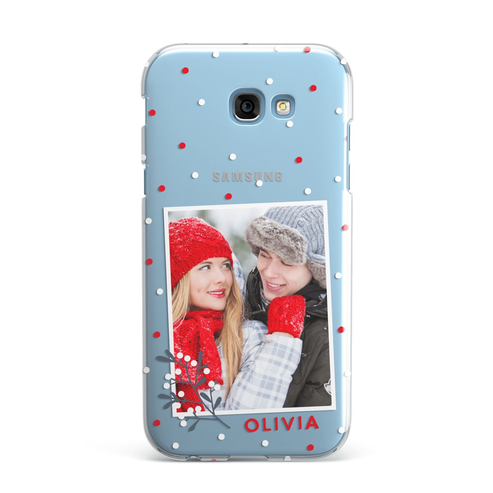 Christmas Personalised Photo Samsung Galaxy A7 2017 Case