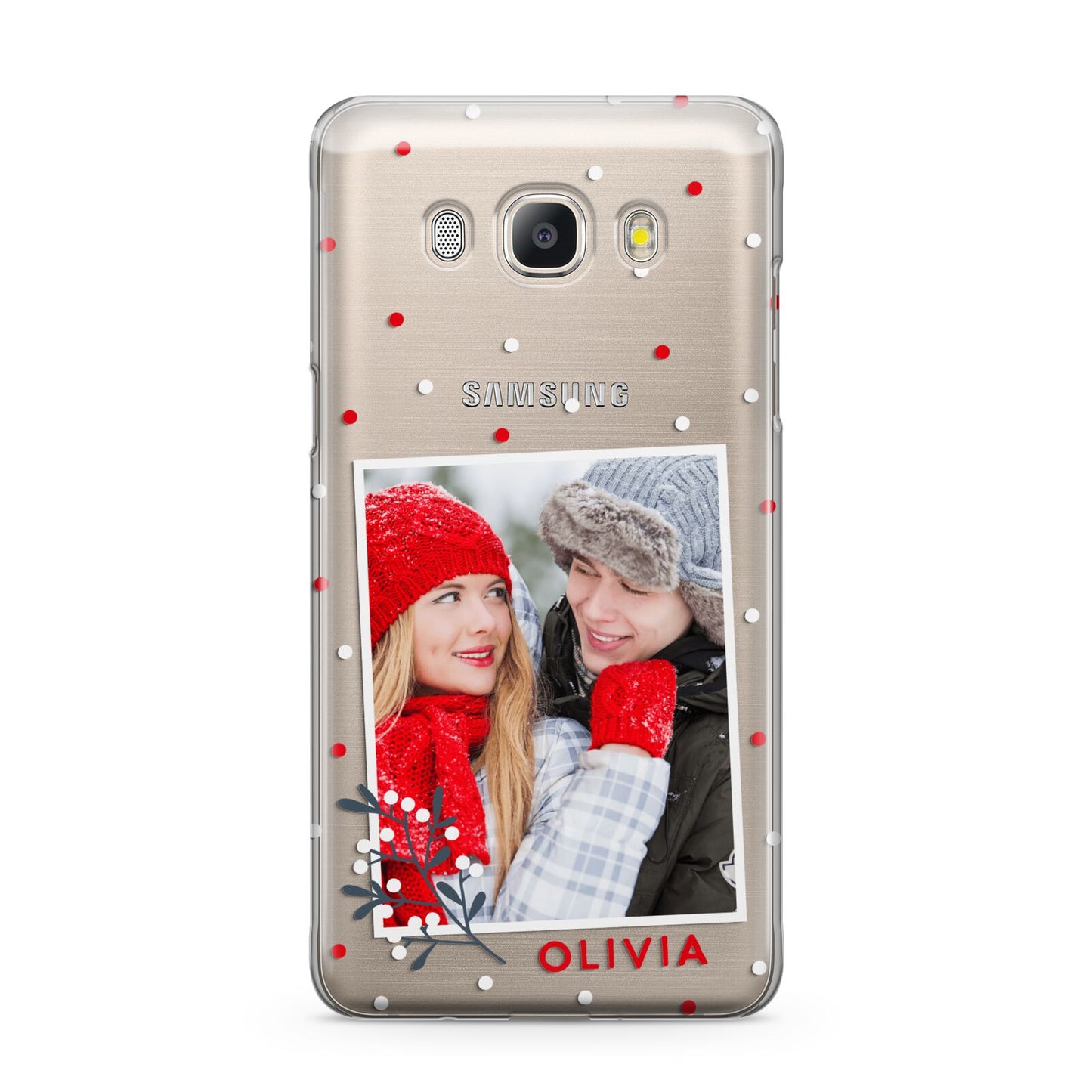 Christmas Personalised Photo Samsung Galaxy J5 2016 Case