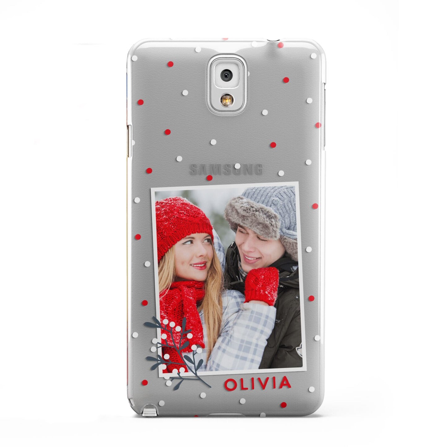 Christmas Personalised Photo Samsung Galaxy Note 3 Case