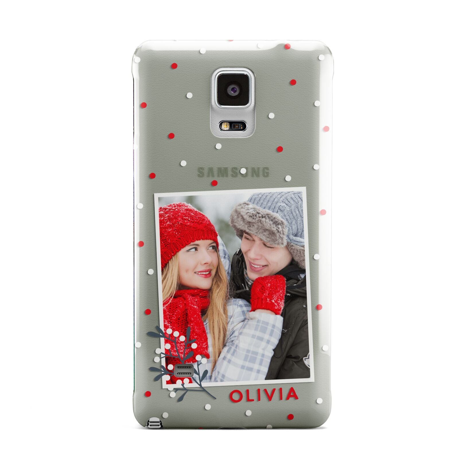 Christmas Personalised Photo Samsung Galaxy Note 4 Case