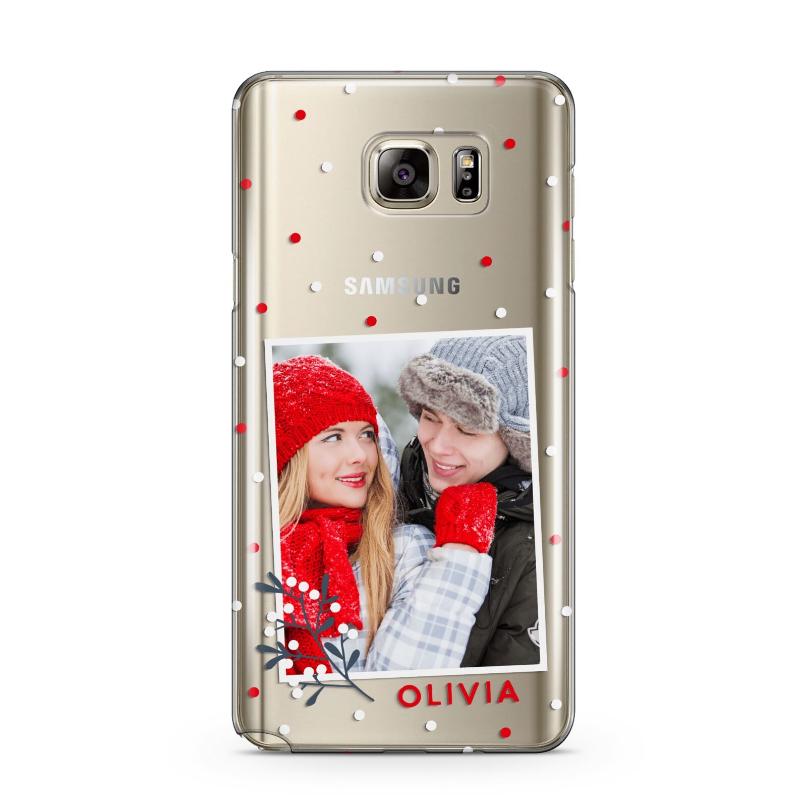 Christmas Personalised Photo Samsung Galaxy Note 5 Case