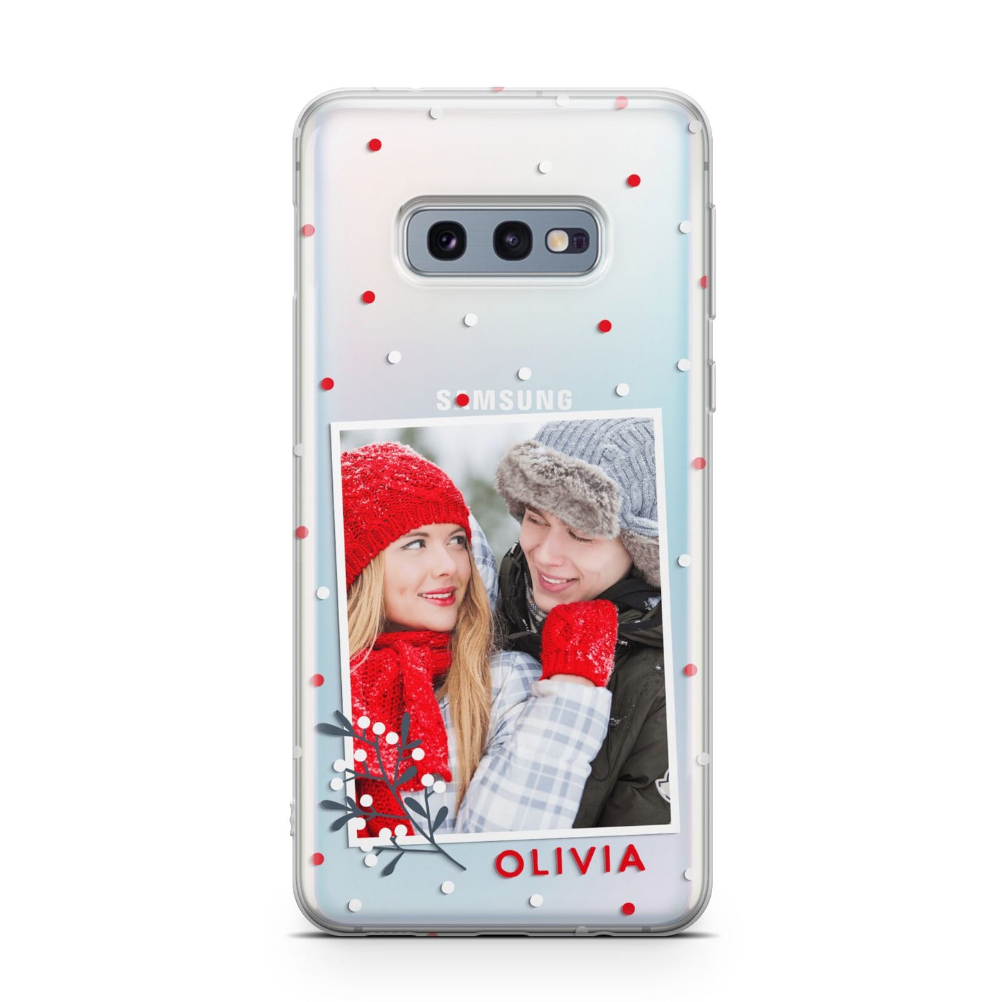 Christmas Personalised Photo Samsung Galaxy S10E Case