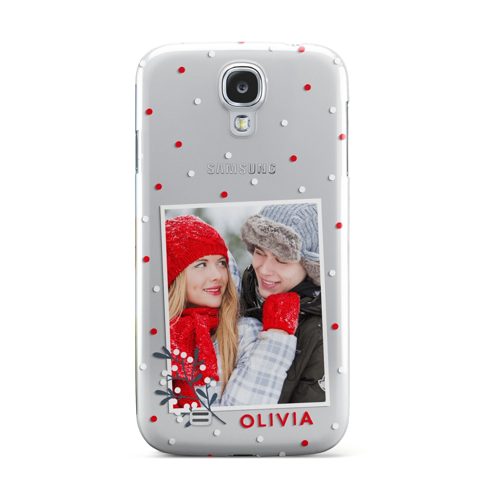Christmas Personalised Photo Samsung Galaxy S4 Case