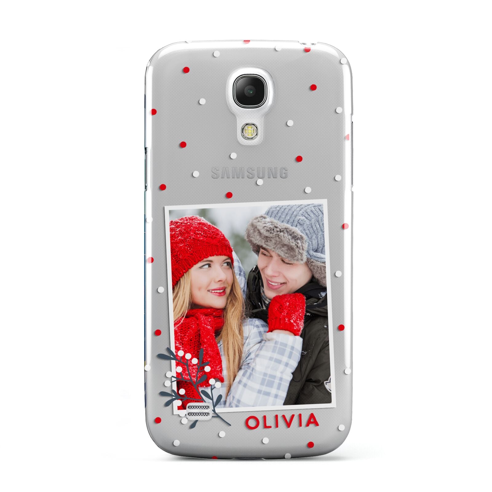 Christmas Personalised Photo Samsung Galaxy S4 Mini Case