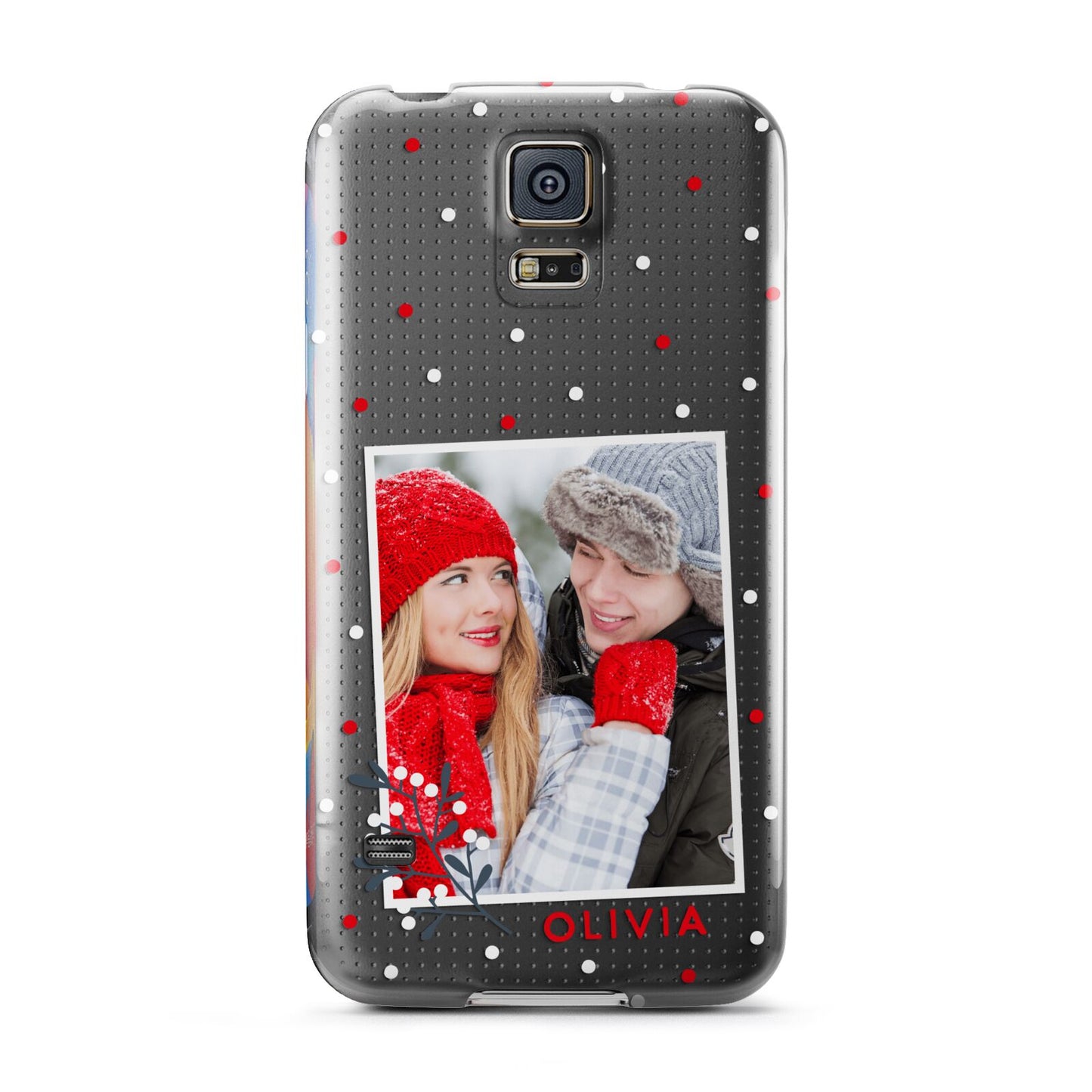 Christmas Personalised Photo Samsung Galaxy S5 Case