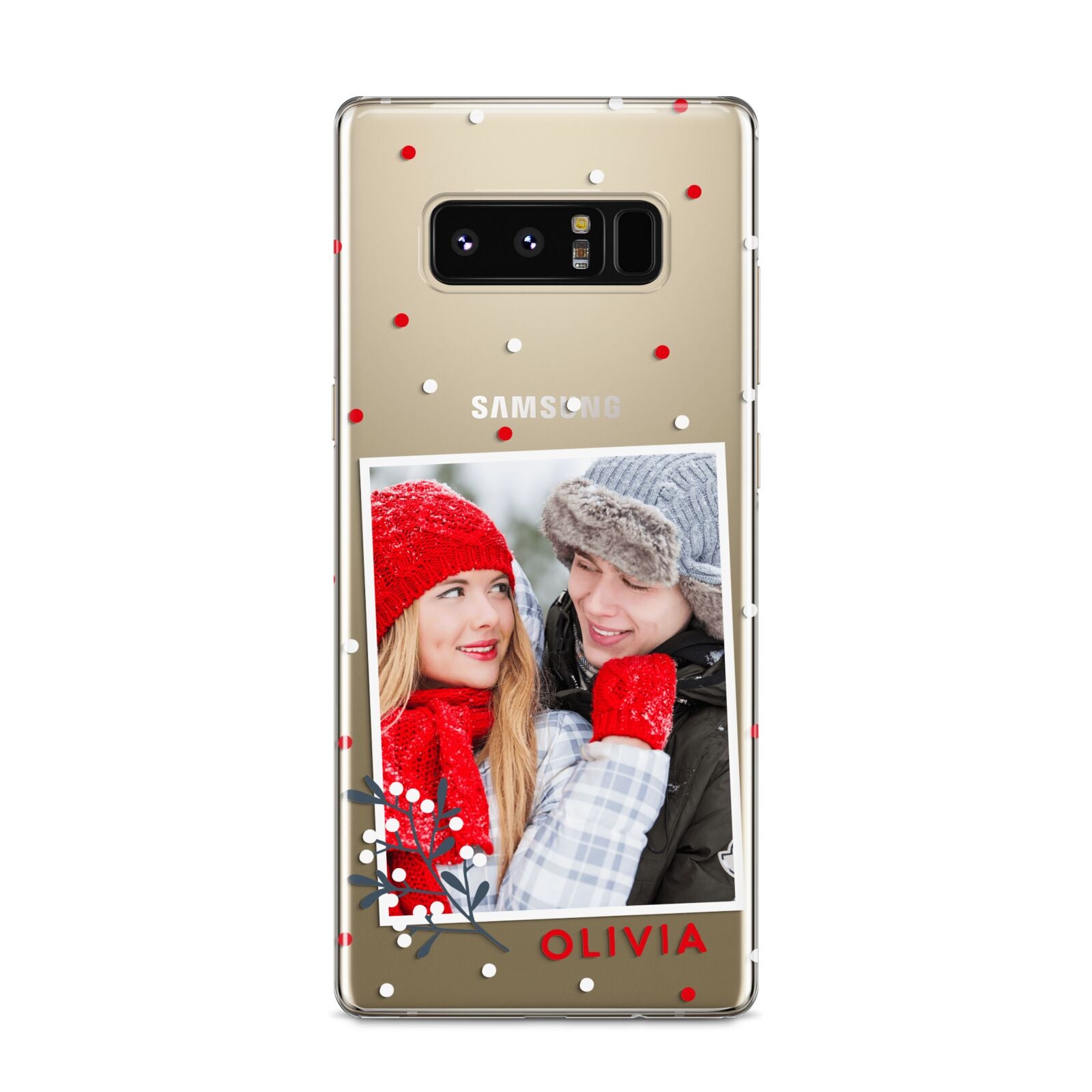 Christmas Personalised Photo Samsung Galaxy S8 Case
