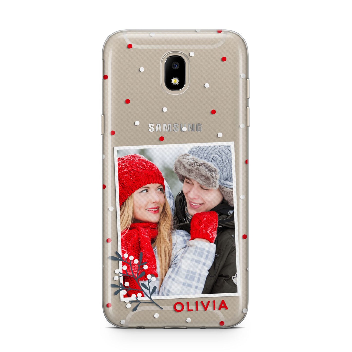 Christmas Personalised Photo Samsung J5 2017 Case