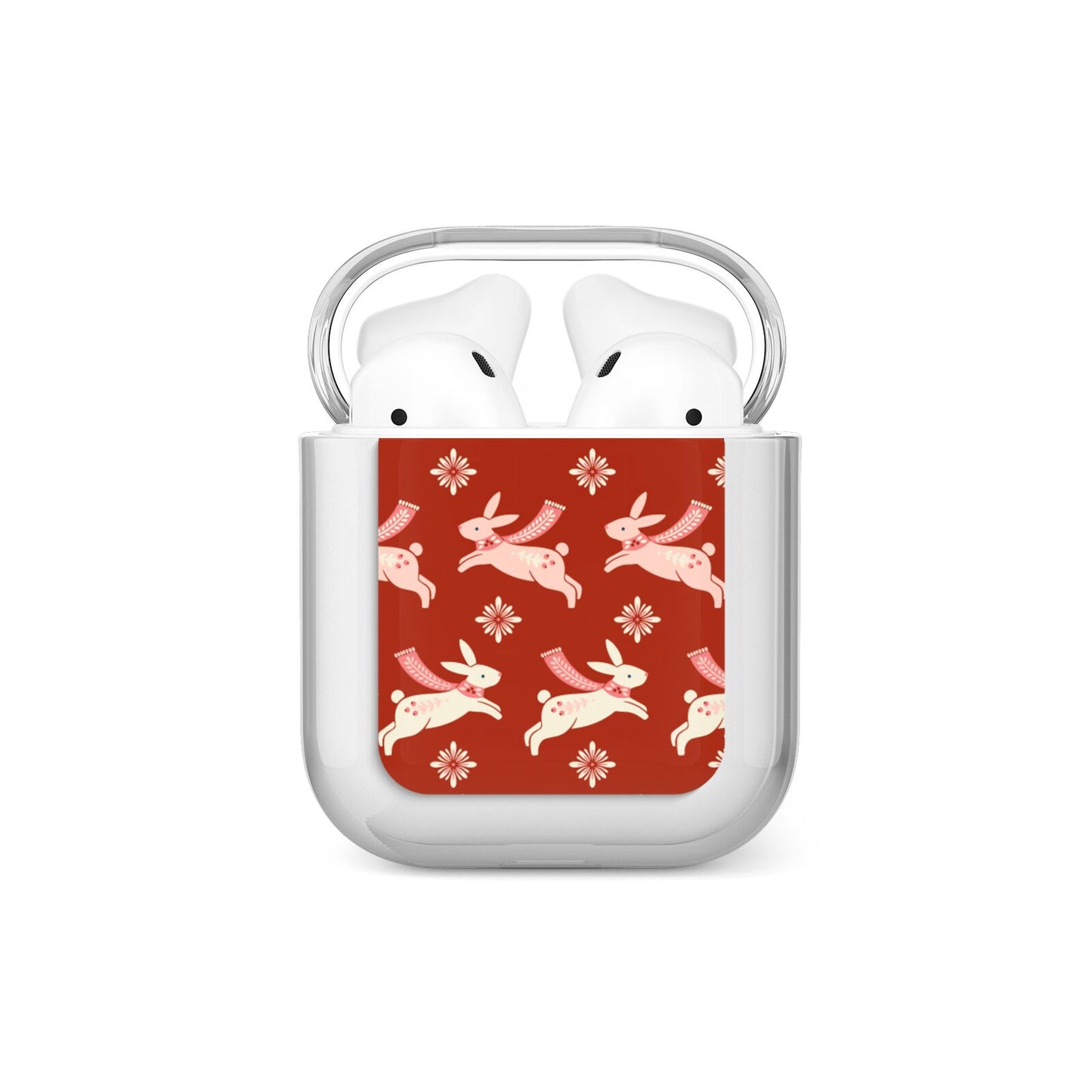 Christmas Rabbit AirPods Case