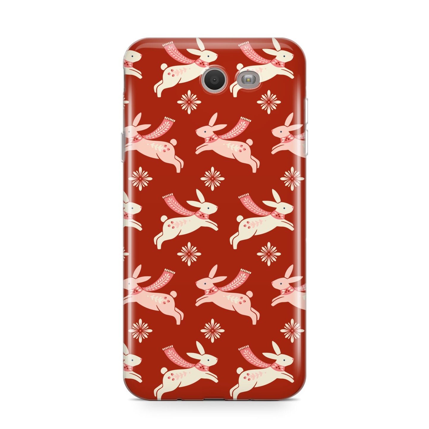 Christmas Rabbit Samsung Galaxy J7 2017 Case