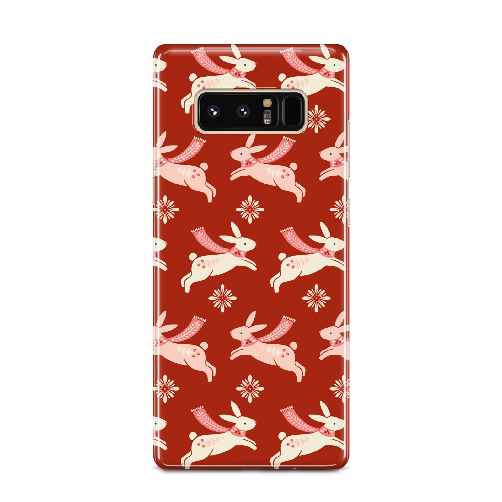 Christmas Rabbit Samsung Galaxy Note 8 Case