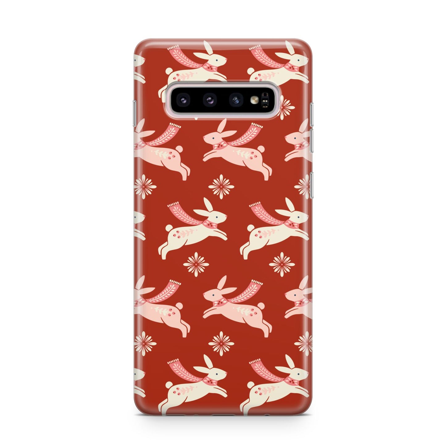 Christmas Rabbit Samsung Galaxy S10 Plus Case