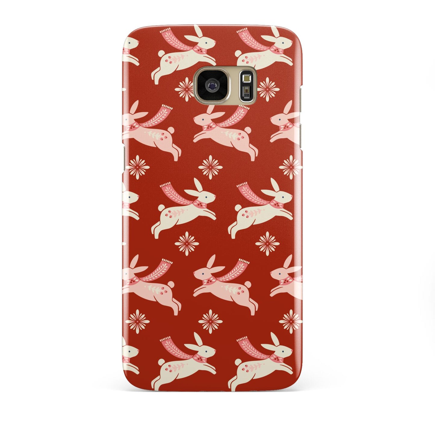 Christmas Rabbit Samsung Galaxy S7 Edge Case