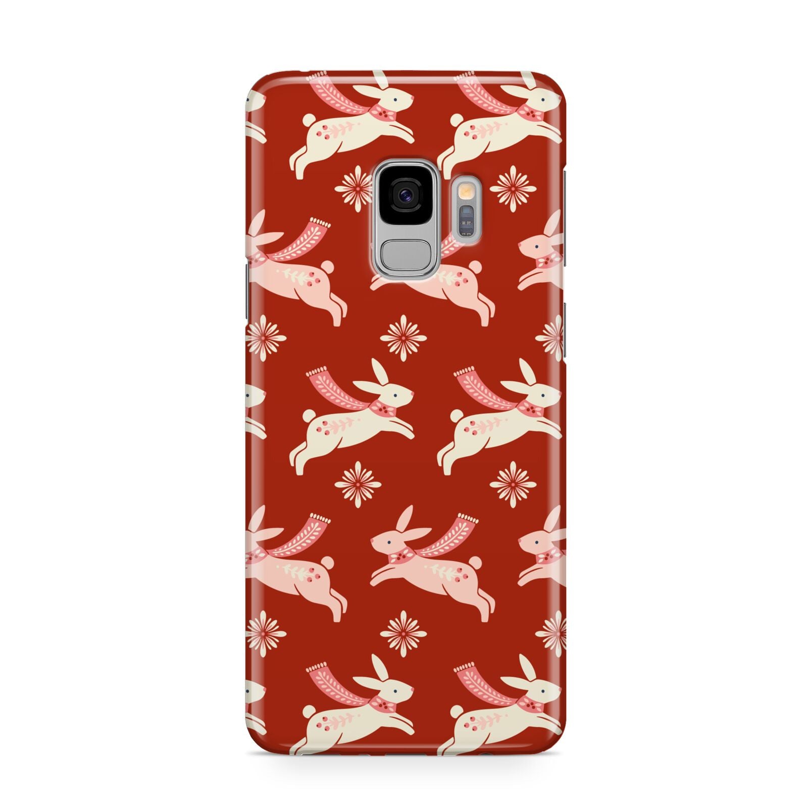 Christmas Rabbit Samsung Galaxy S9 Case