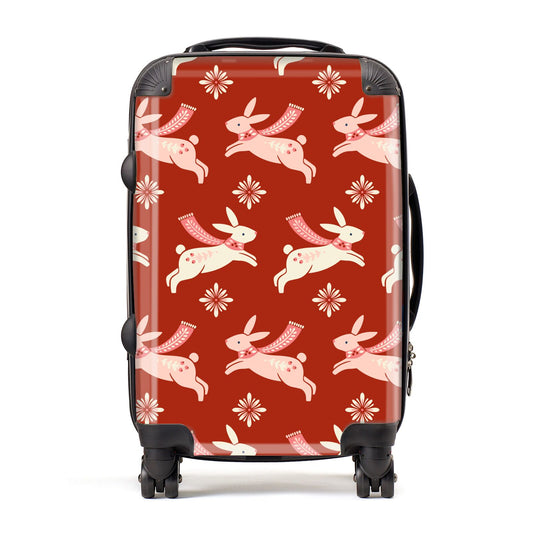 Christmas Rabbit Suitcase