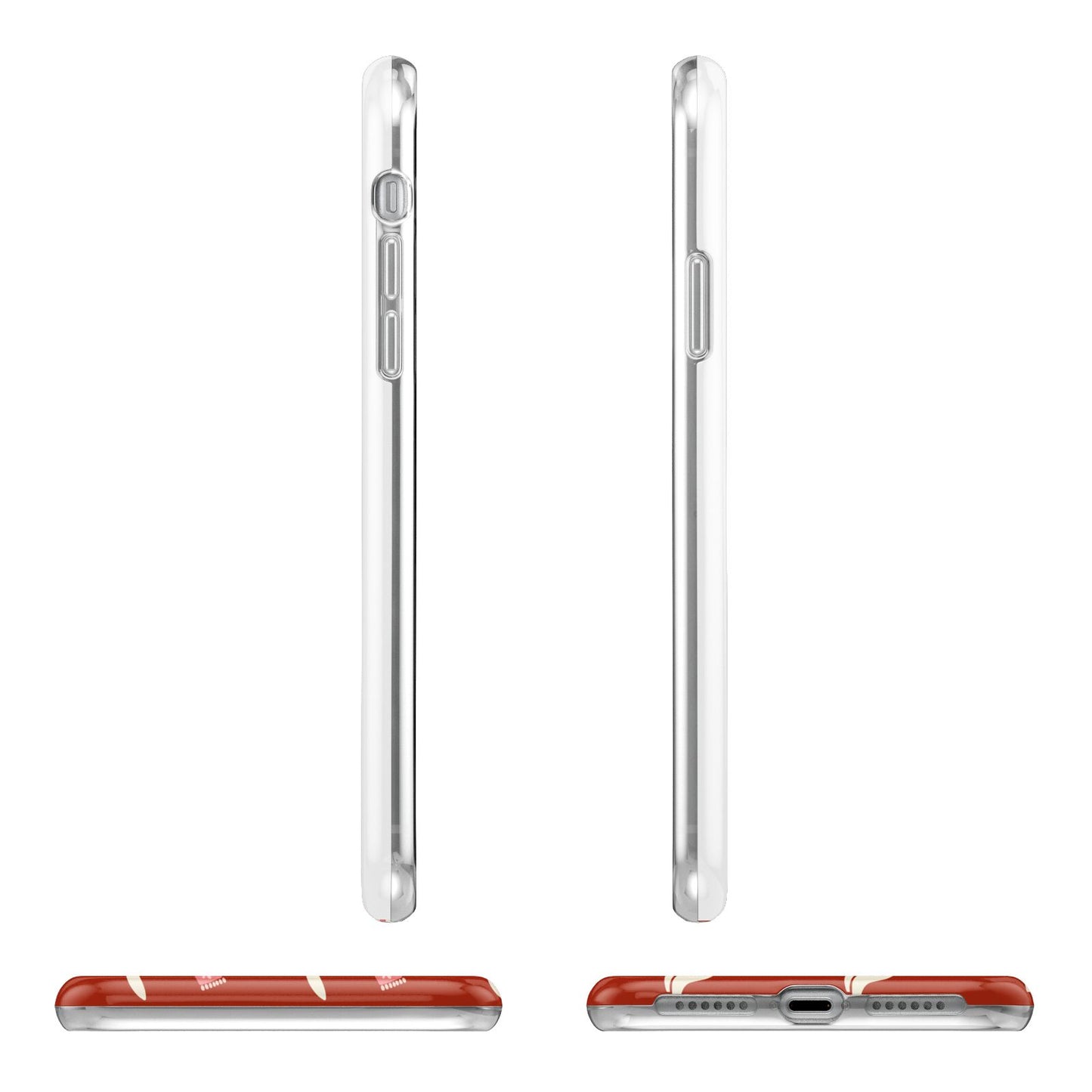 Christmas Rabbit iPhone 11 Pro 3D Tough Case Angle Images