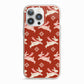 Christmas Rabbit iPhone 13 Pro TPU Impact Case with Pink Edges