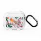 Christmas Robin Floral AirPods Clear Case 3rd Gen