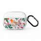 Christmas Robin Floral AirPods Pro Clear Case