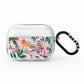 Christmas Robin Floral AirPods Pro Glitter Case