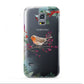 Christmas Robin Floral Samsung Galaxy S5 Mini Case