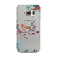Christmas Robin Floral Samsung Galaxy S6 Edge Case