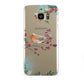 Christmas Robin Floral Samsung Galaxy S7 Edge Case