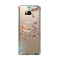 Christmas Robin Floral Samsung Galaxy S8 Plus Case