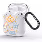 Christmas Rocking Horse AirPods Clear Case Side Image