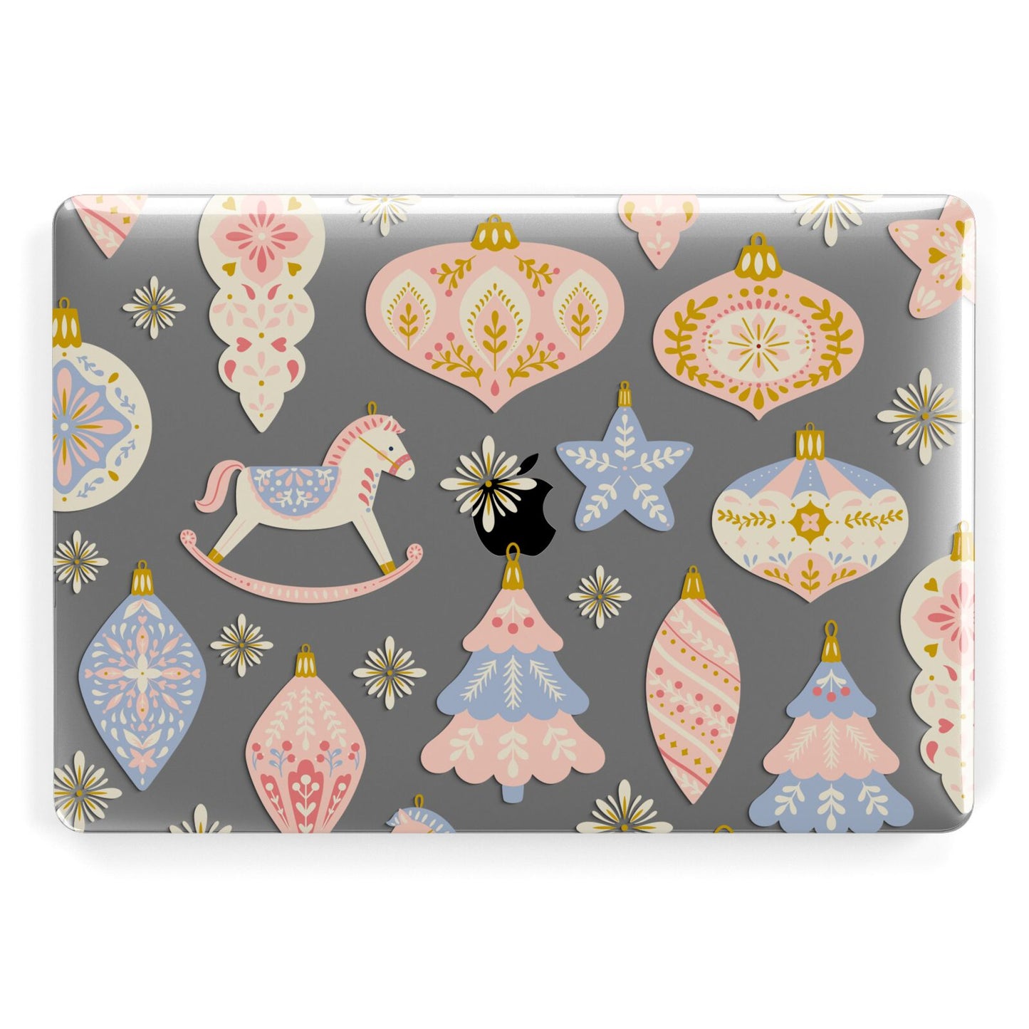 Christmas Rocking Horse Apple MacBook Case
