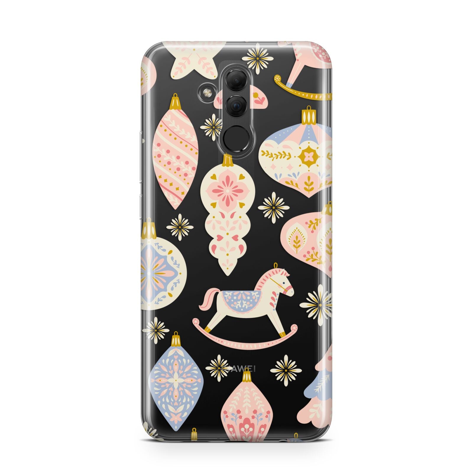 Christmas Rocking Horse Huawei Mate 20 Lite