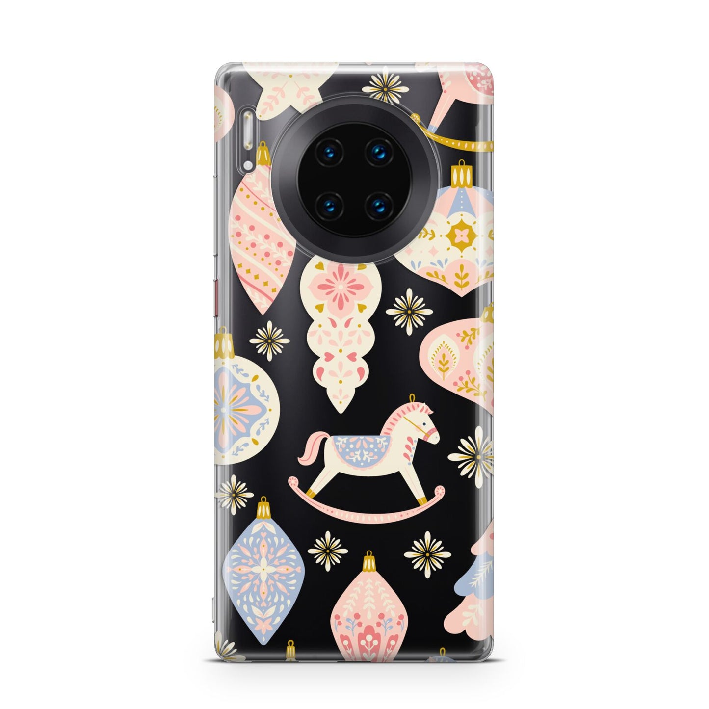Christmas Rocking Horse Huawei Mate 30 Pro Phone Case