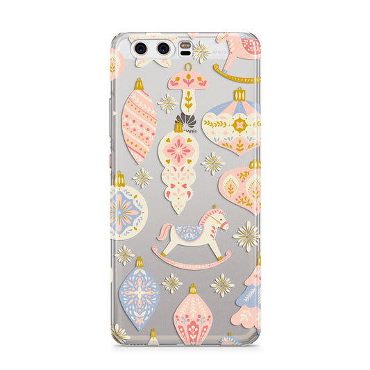 Christmas Rocking Horse Huawei P10 Phone Case