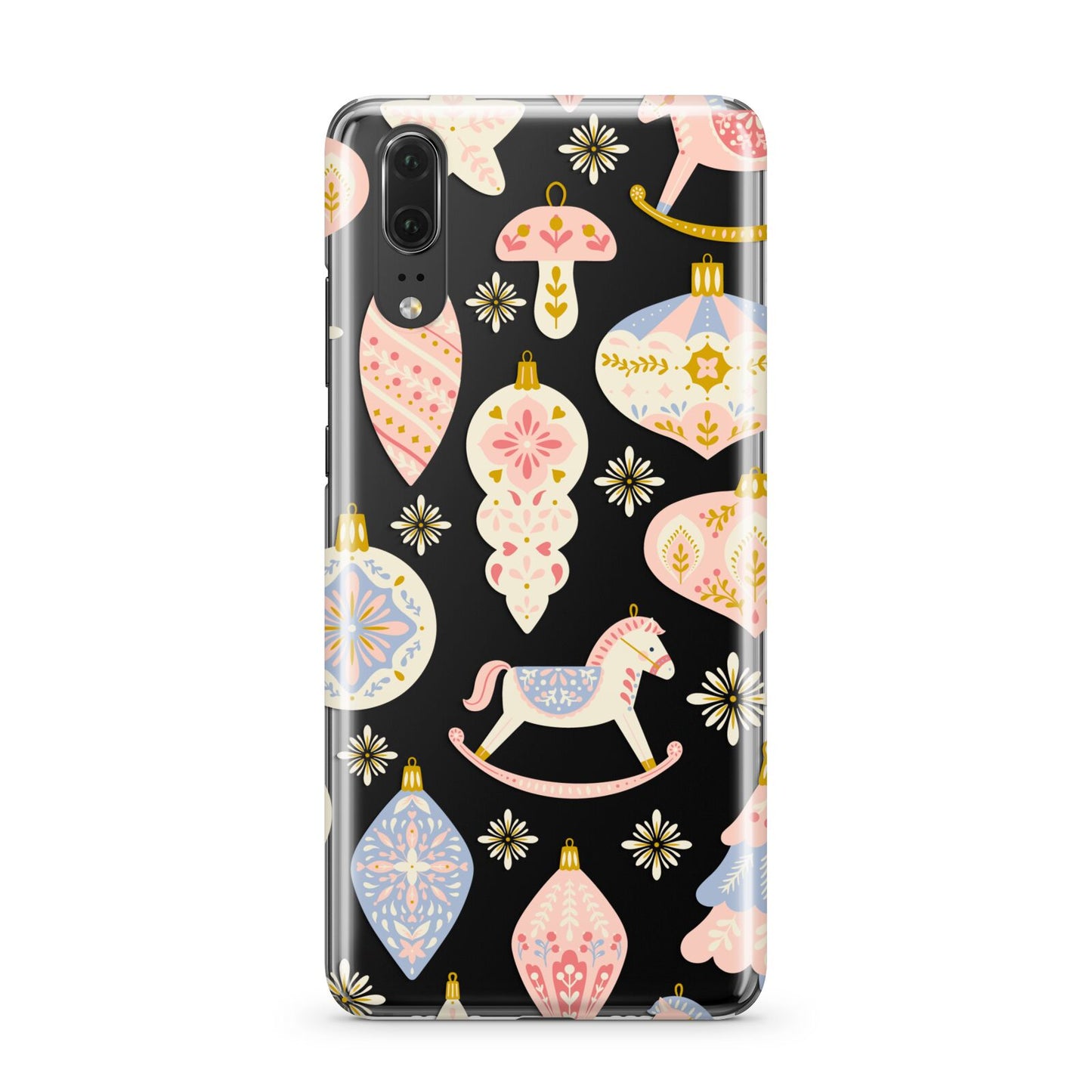 Christmas Rocking Horse Huawei P20 Phone Case