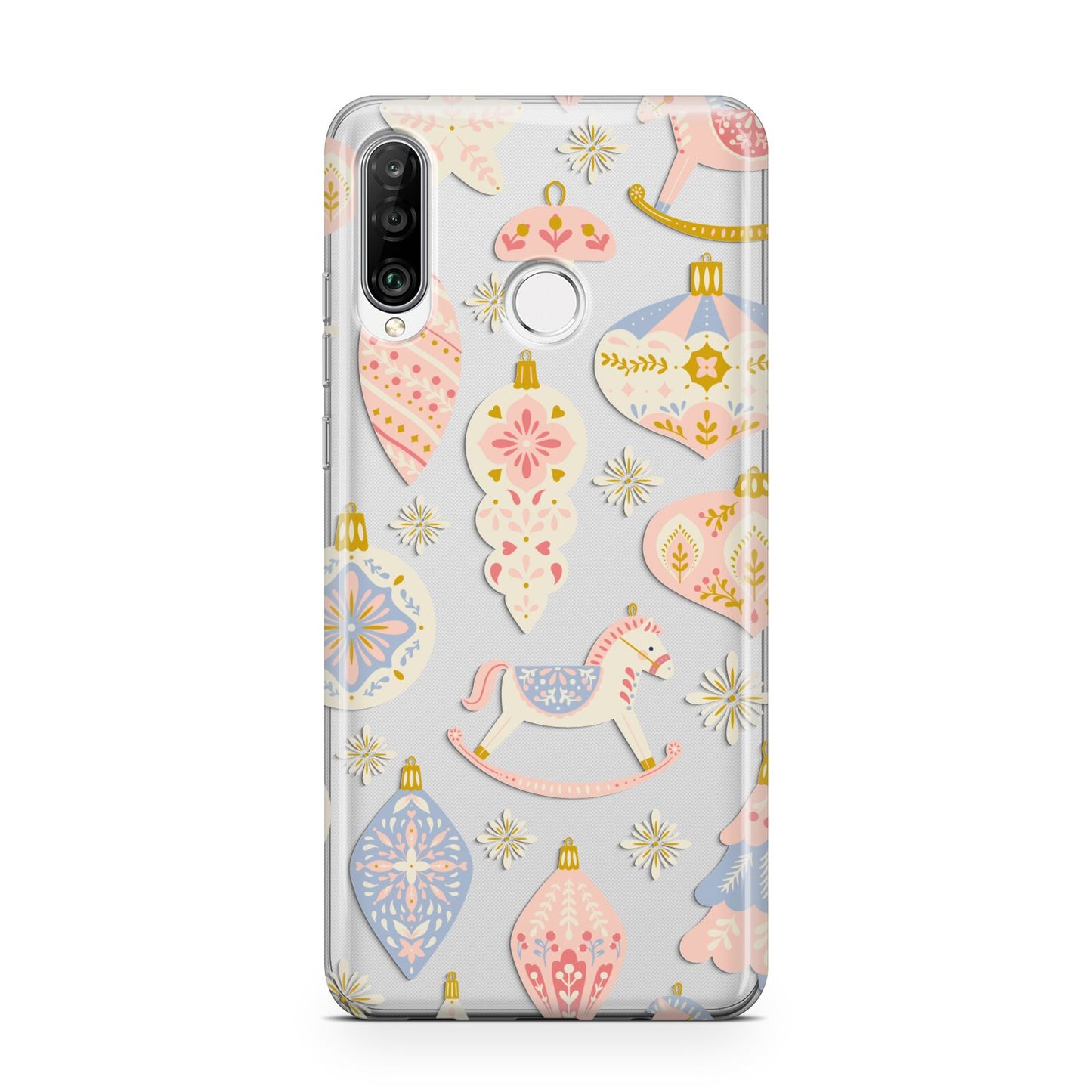 Christmas Rocking Horse Huawei P30 Lite Phone Case