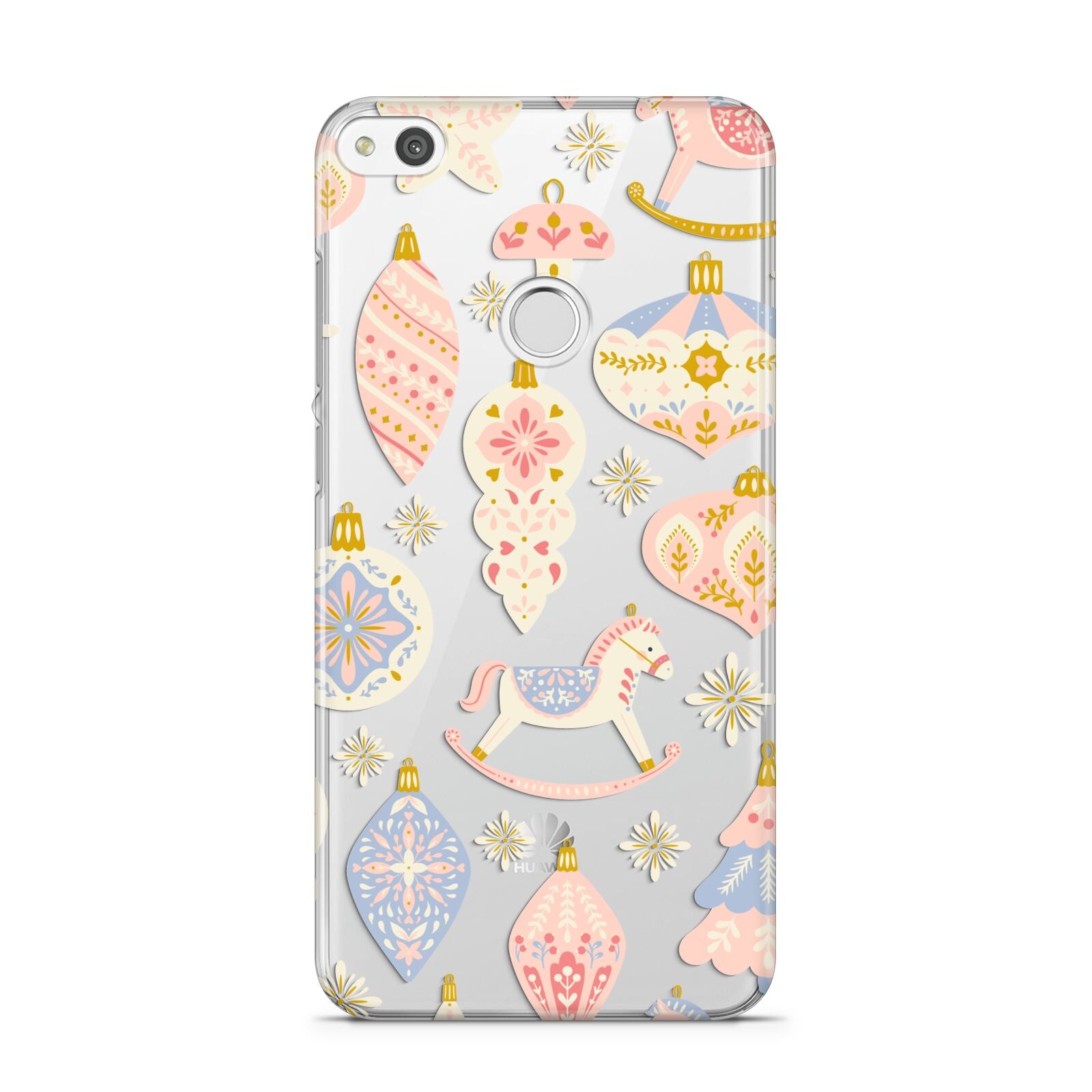 Christmas Rocking Horse Huawei P8 Lite Case