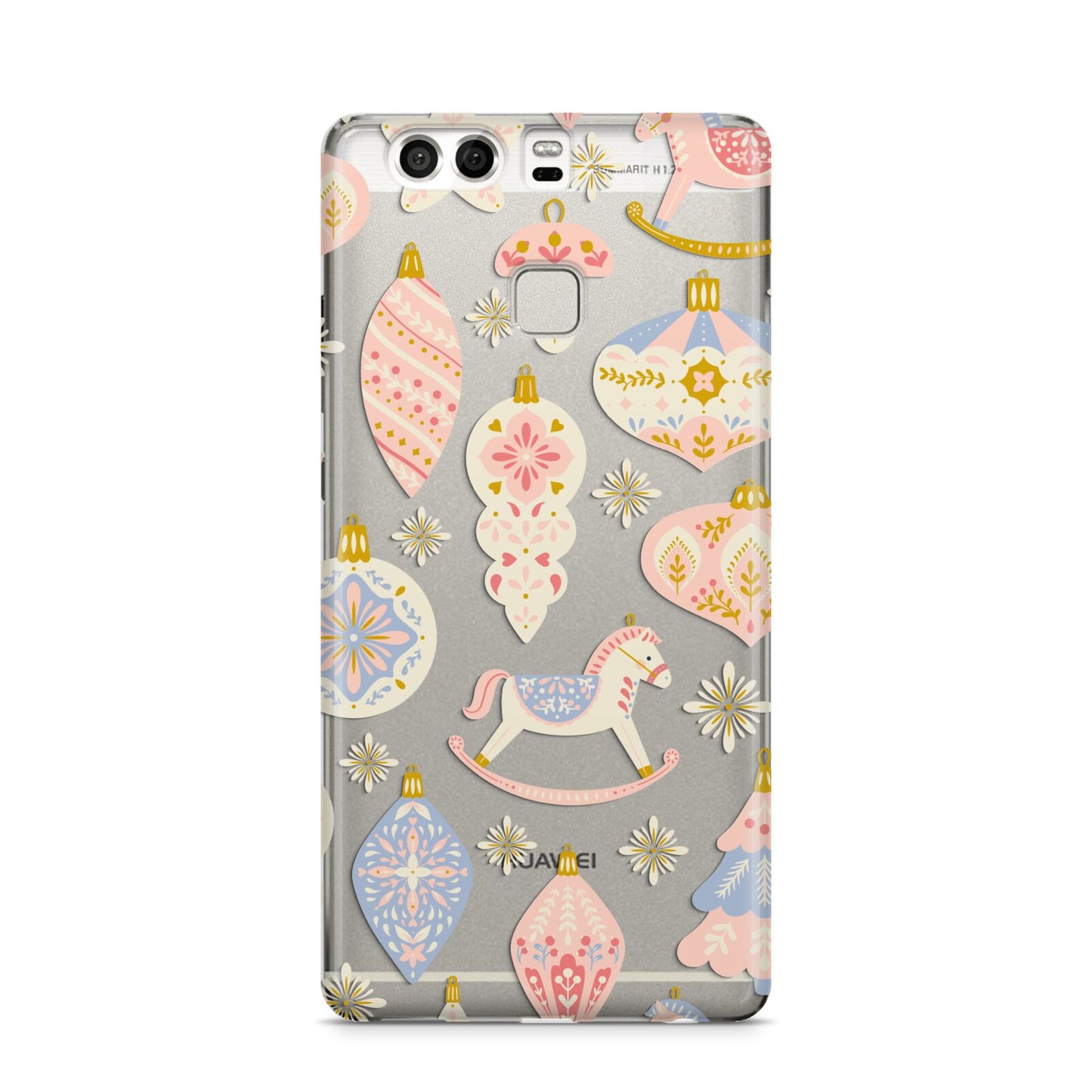 Christmas Rocking Horse Huawei P9 Case