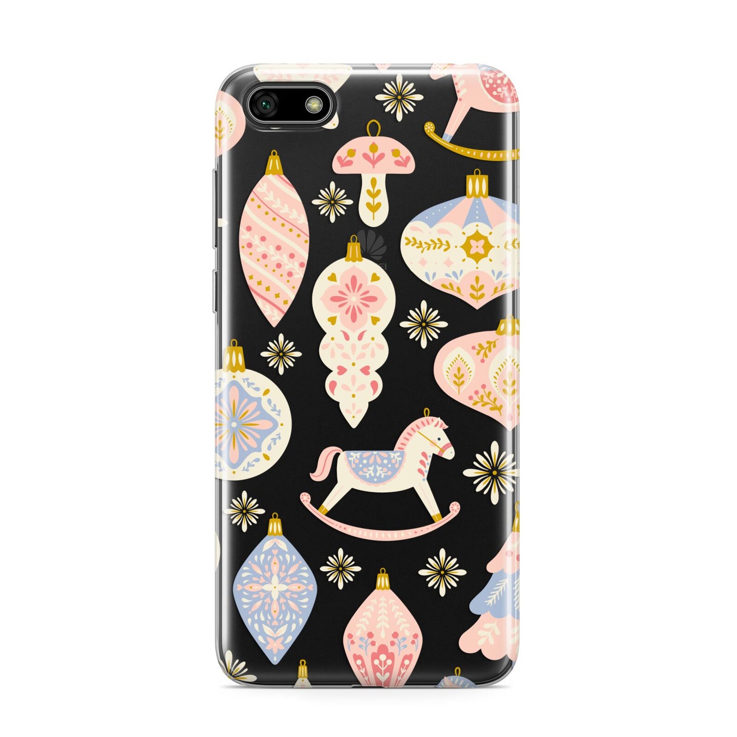 Christmas Rocking Horse Huawei Y5 Prime 2018 Phone Case