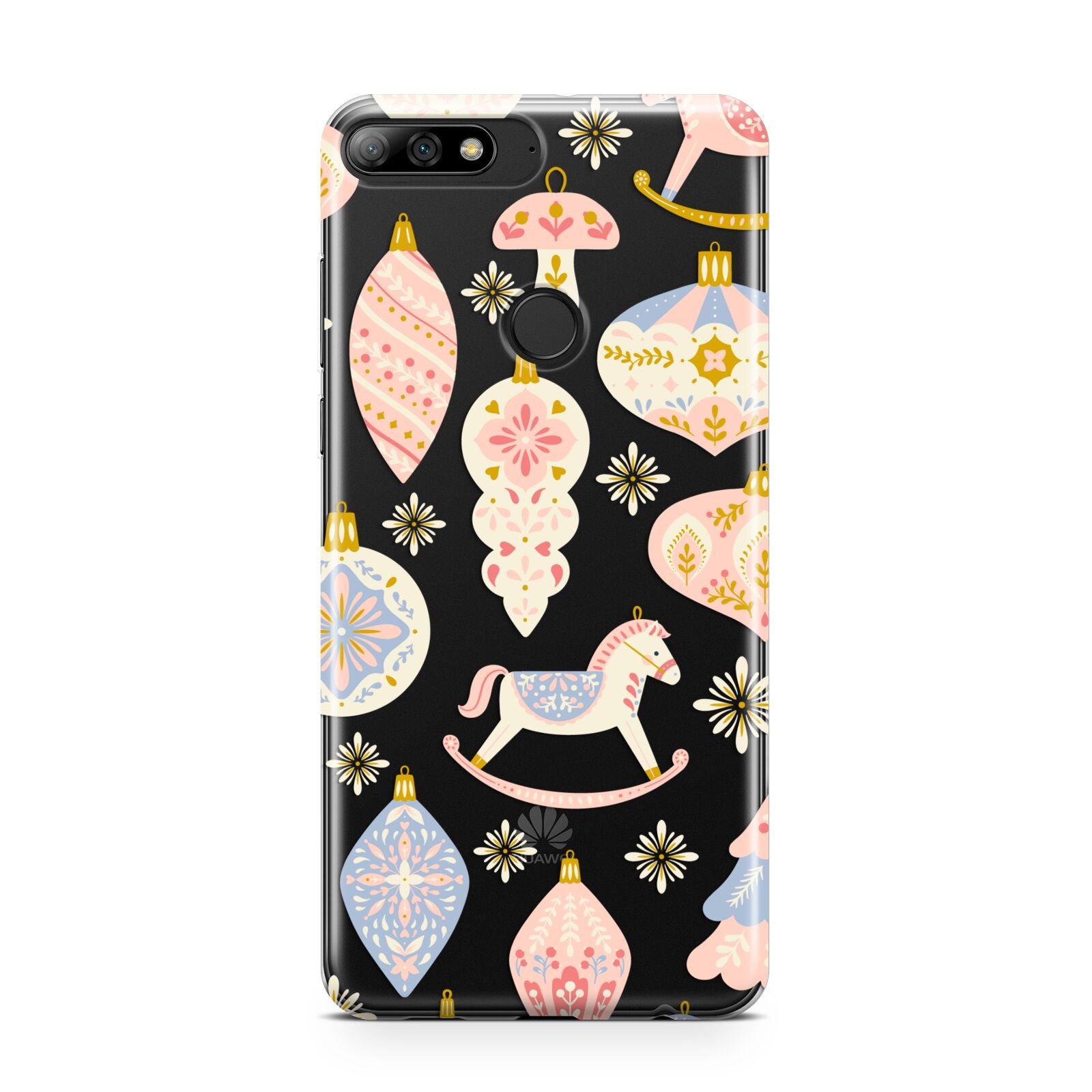 Christmas Rocking Horse Huawei Y7 2018