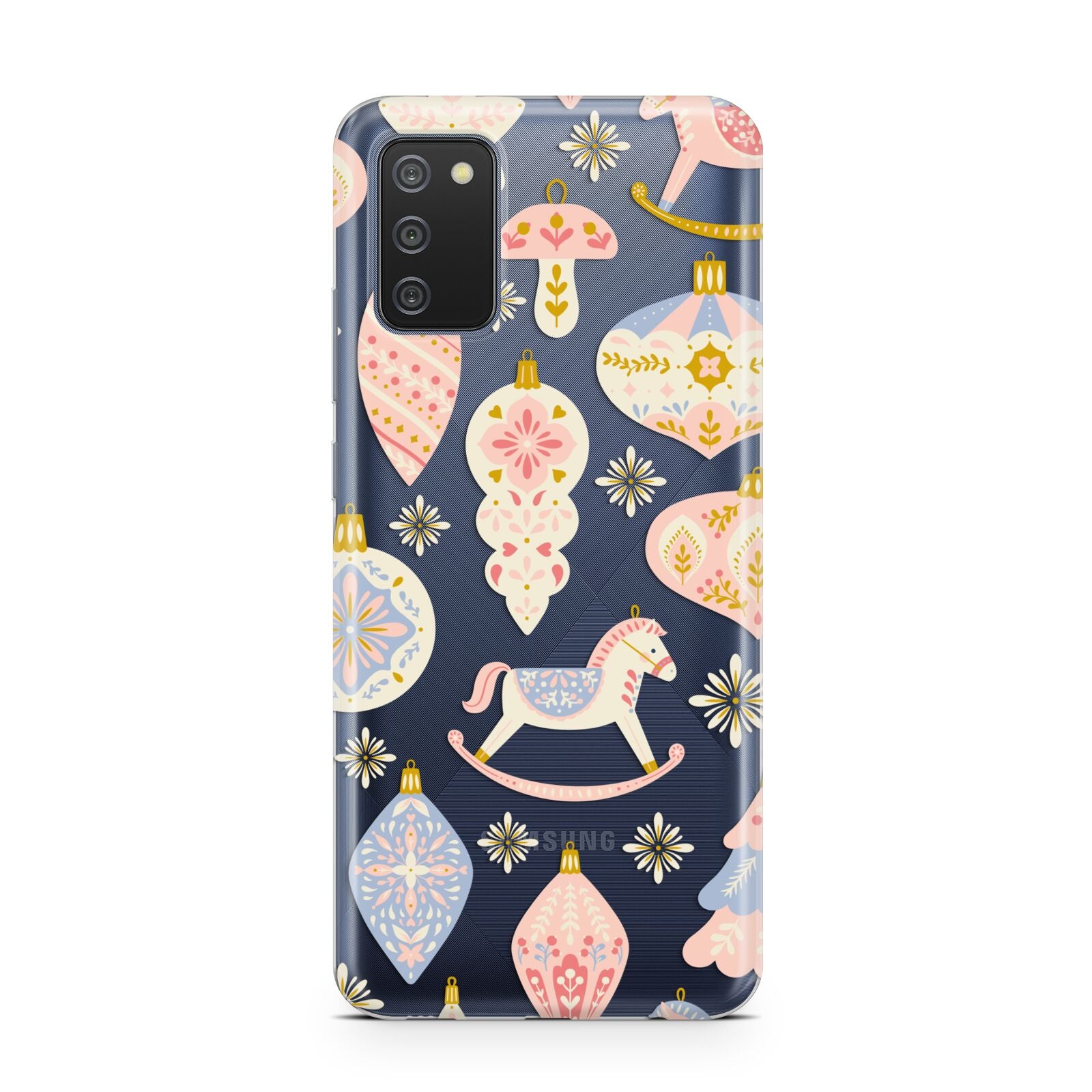 Christmas Rocking Horse Samsung A02s Case