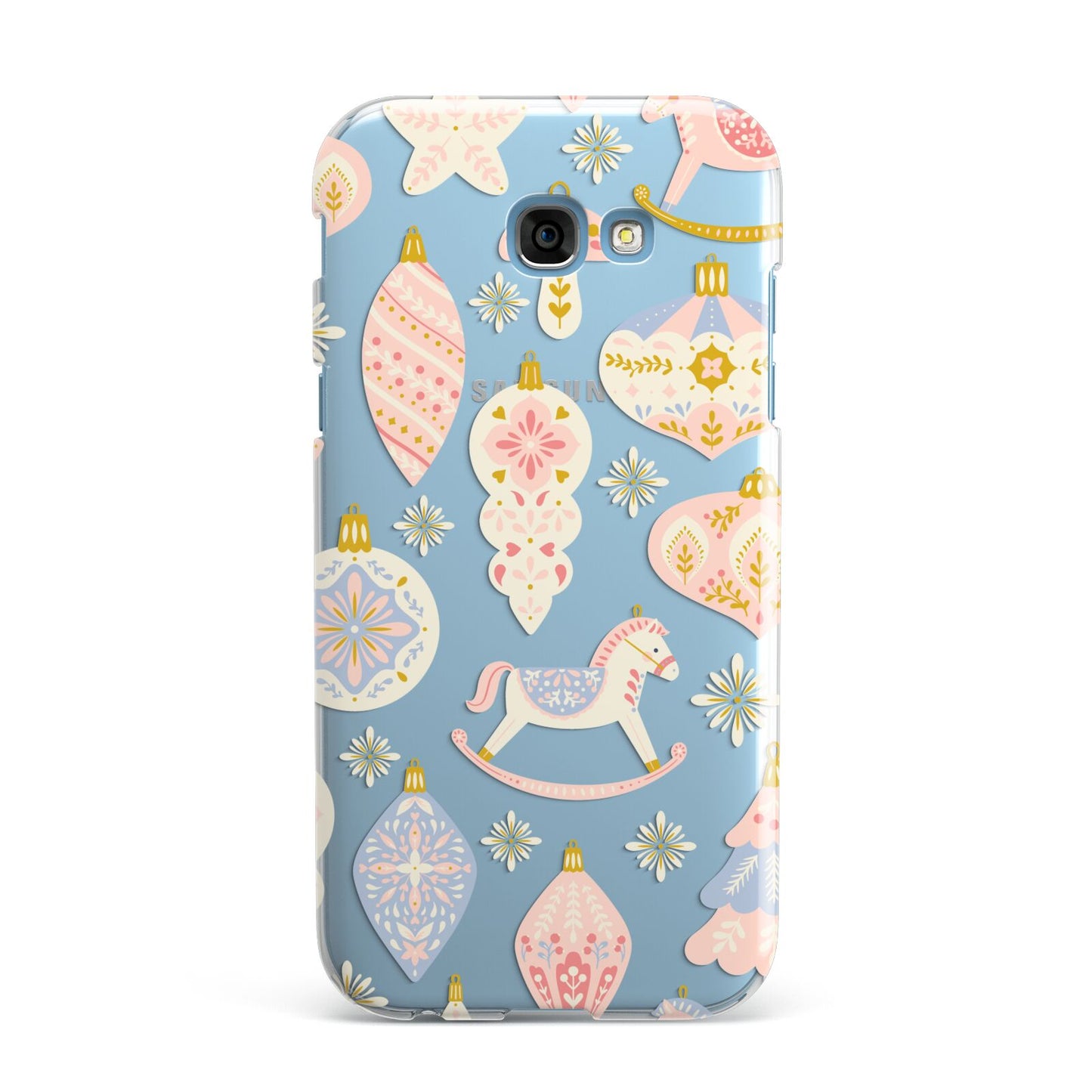 Christmas Rocking Horse Samsung Galaxy A7 2017 Case