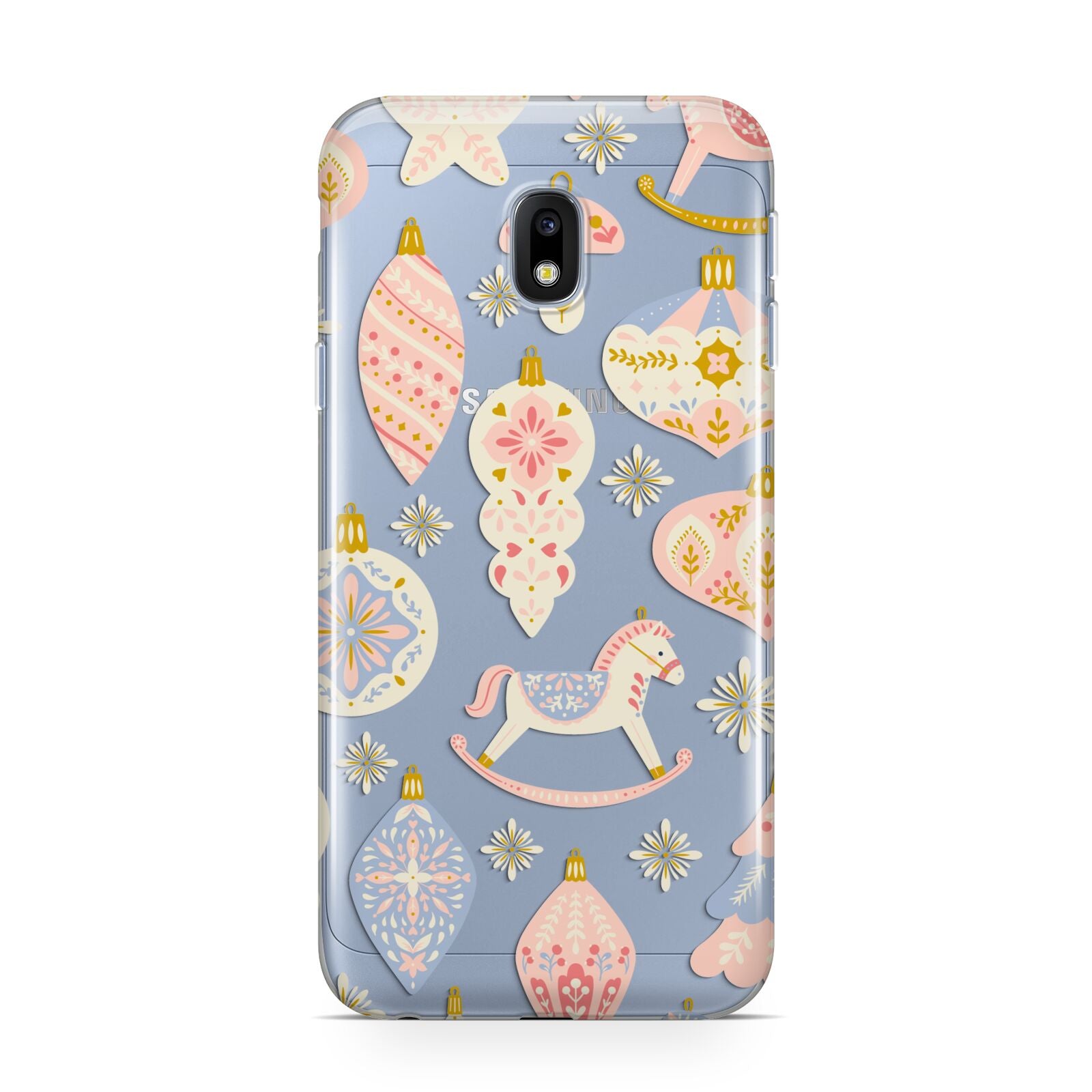 Christmas Rocking Horse Samsung Galaxy J3 2017 Case