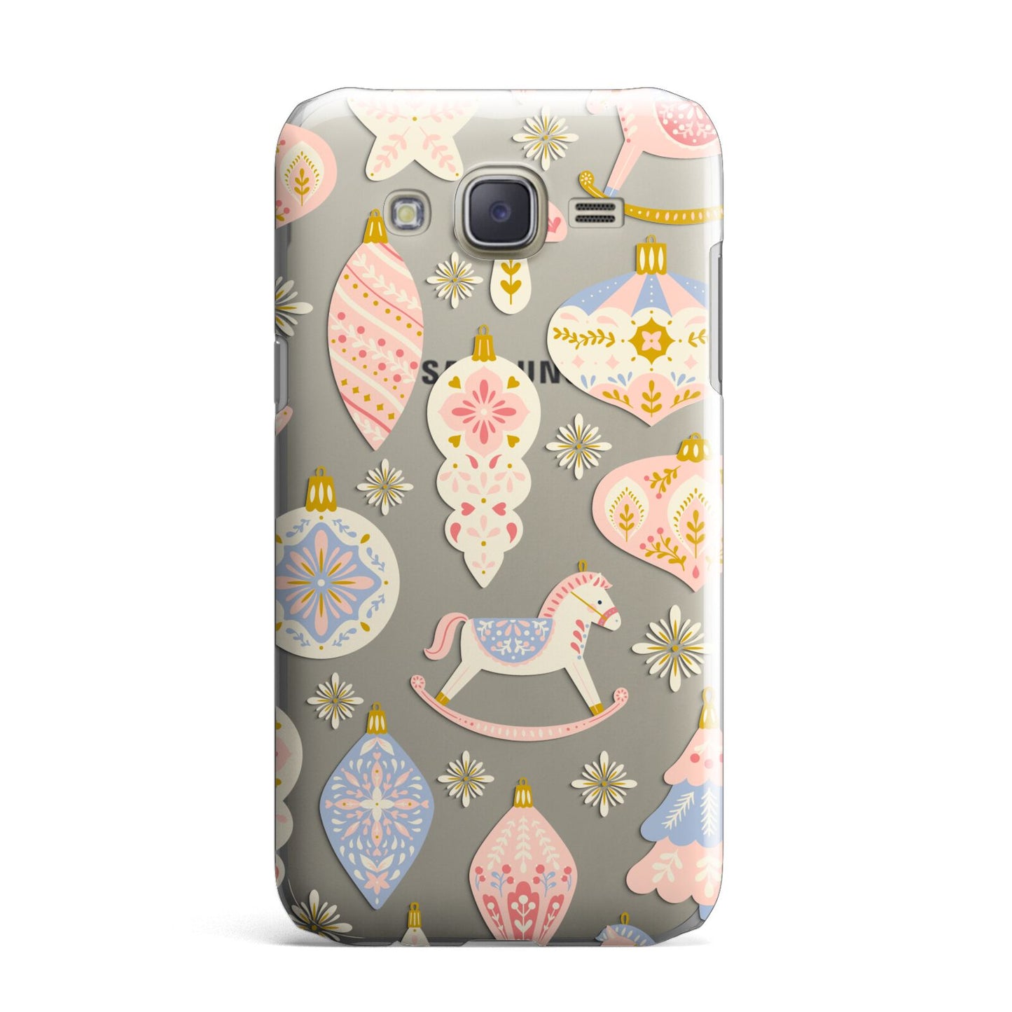Christmas Rocking Horse Samsung Galaxy J7 Case