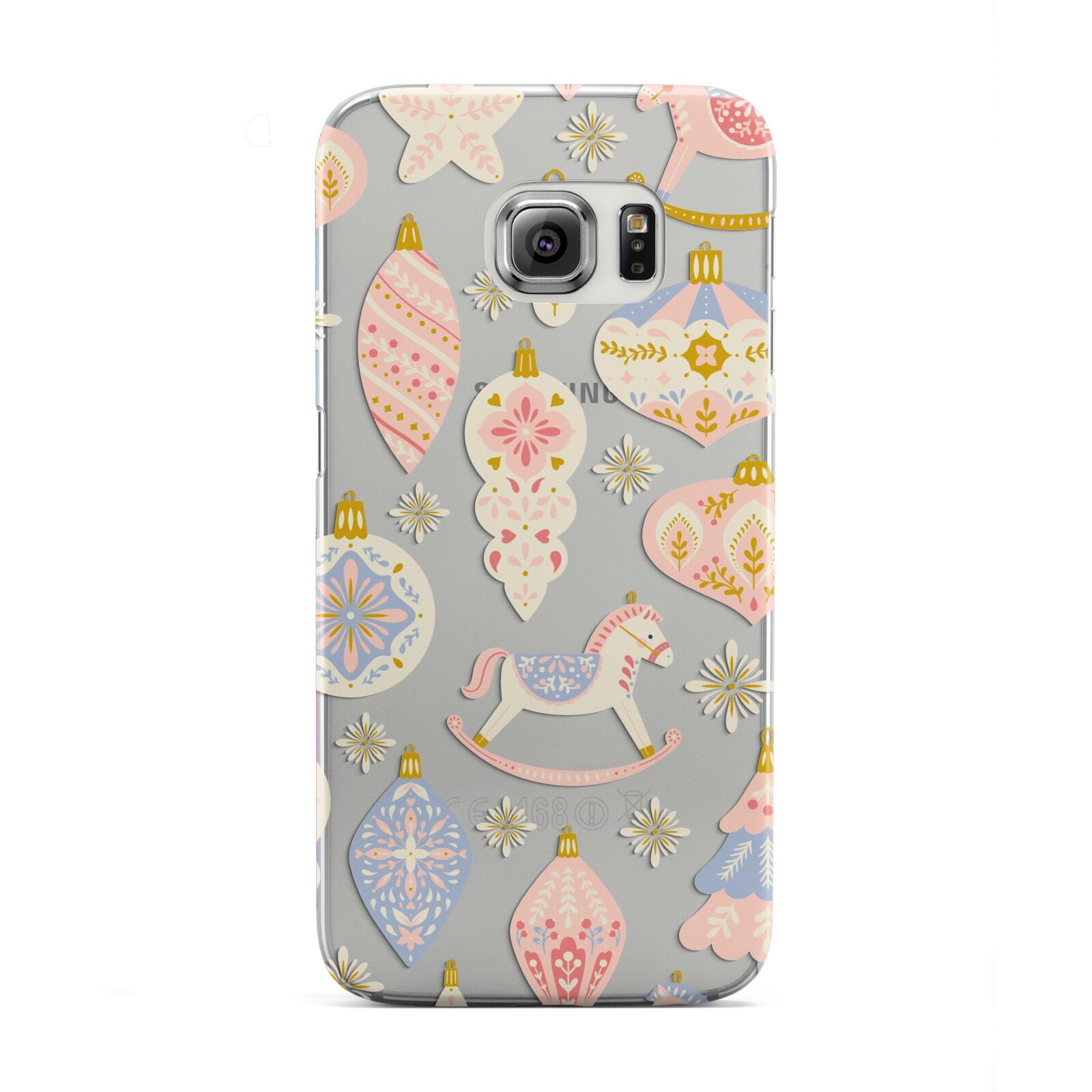 Christmas Rocking Horse Samsung Galaxy S6 Edge Case