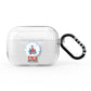 Christmas Snow Globe Pattern AirPods Pro Clear Case